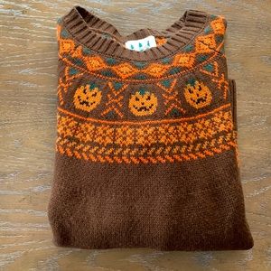 Kiel James Patrick Jack-o-lantern sweater (Womens L)